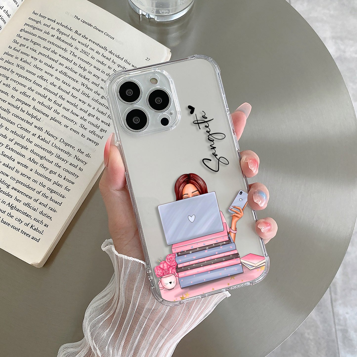 Lady Planner Customize Transparent Silicon Case For OnePlus ShopOnCliQ