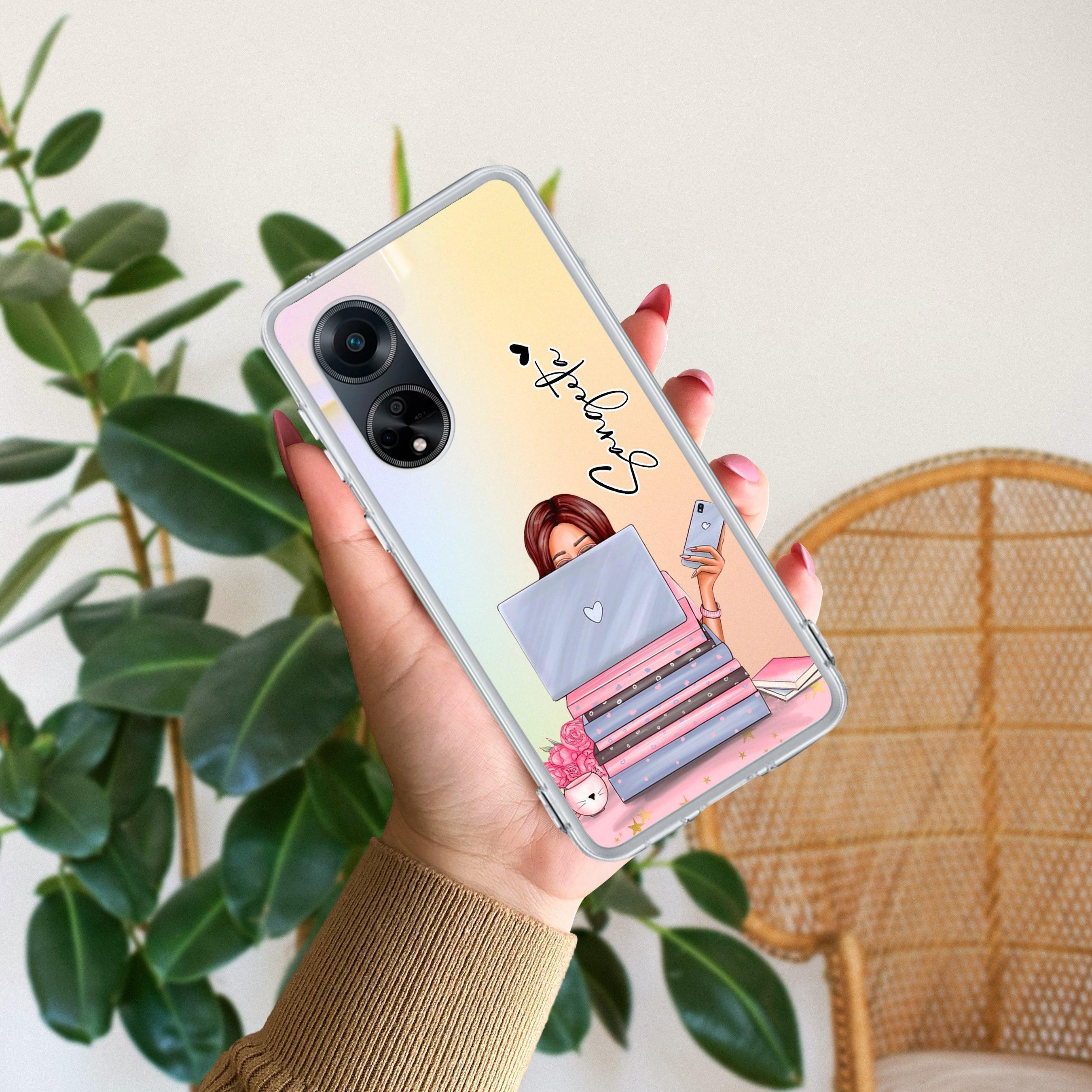 Lady Planner Customize Anti Yellow Case For Oppo Reno 8T 5G
