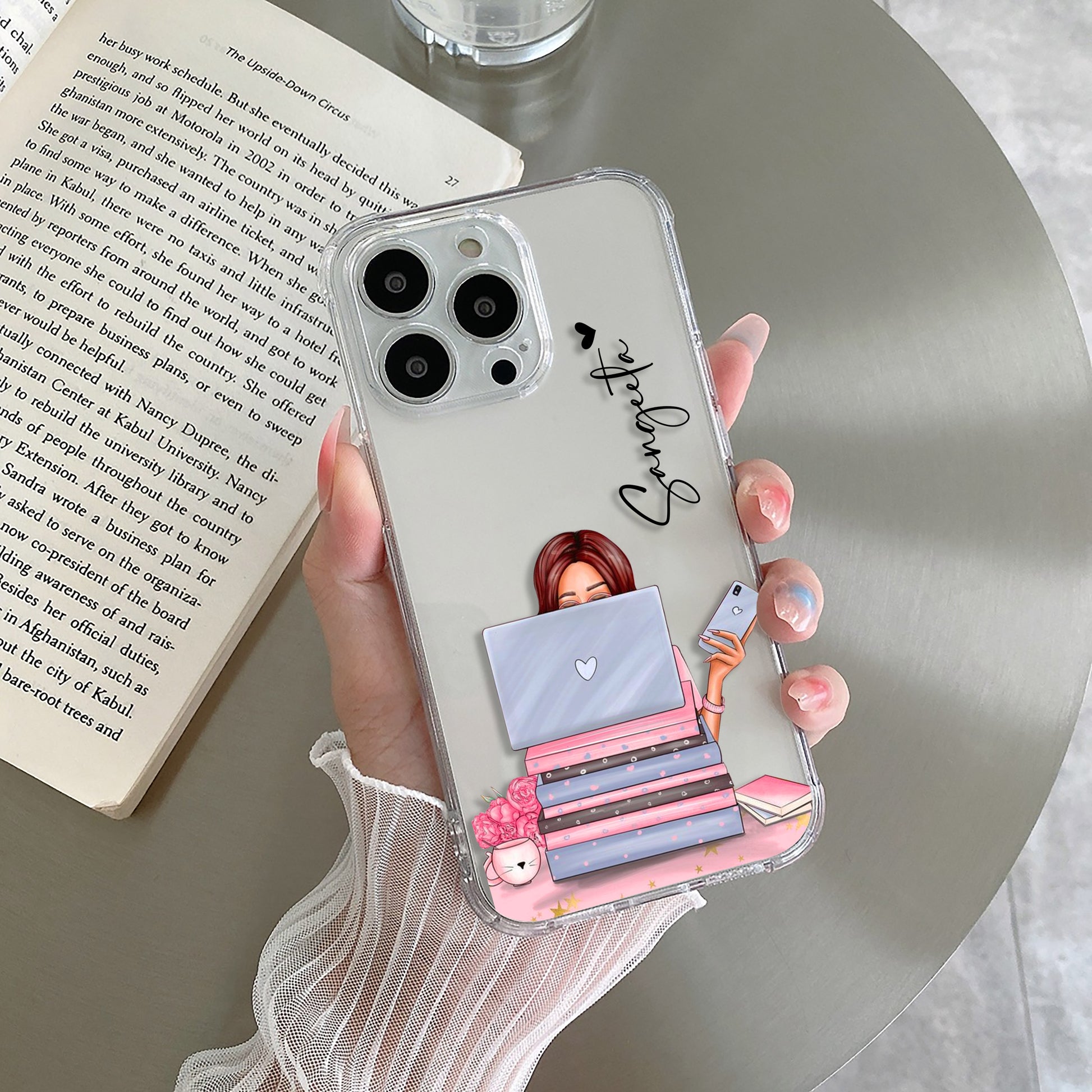 Lady Planner Customize Transparent Silicon Case For Poco ShopOnCliQ