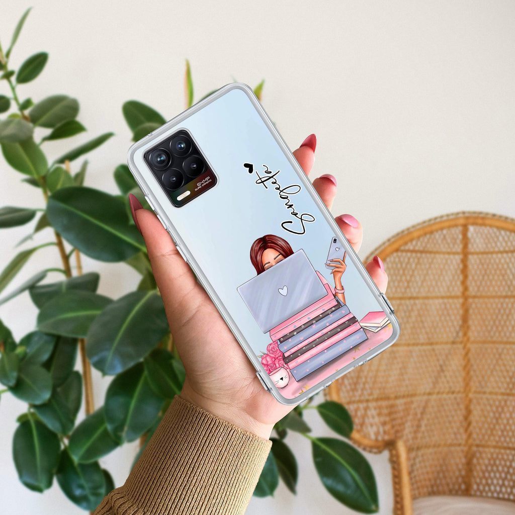 Lady Planner Customize Transparent Silicon Case For Realme/Narzo - ShopOnCliQ