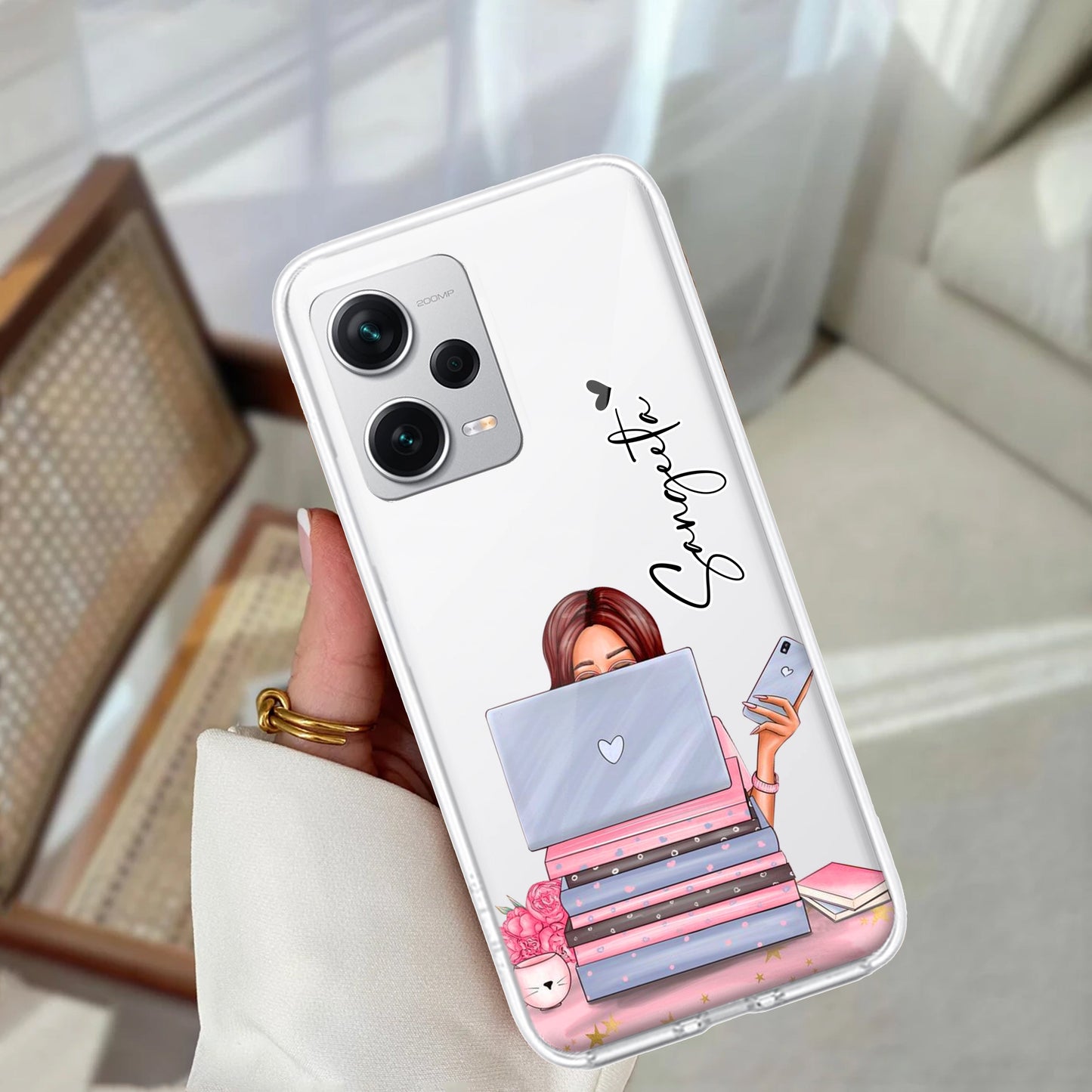 Lady Planner Customize Transparent Silicon Case For Redmi/Xiaomi ShopOnCliQ