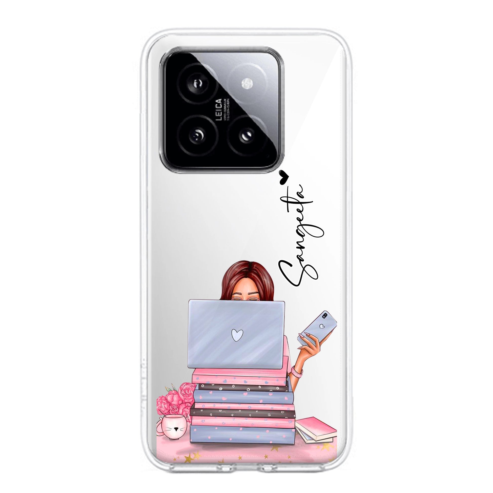 Lady Planner Customize Transparent Silicon Case For Redmi/Xiaomi ShopOnCliQ