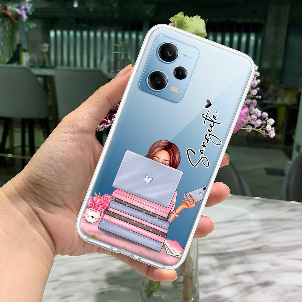 Lady Planner Customize Transparent Silicon Case For Redmi/Xiaomi - ShopOnCliQ