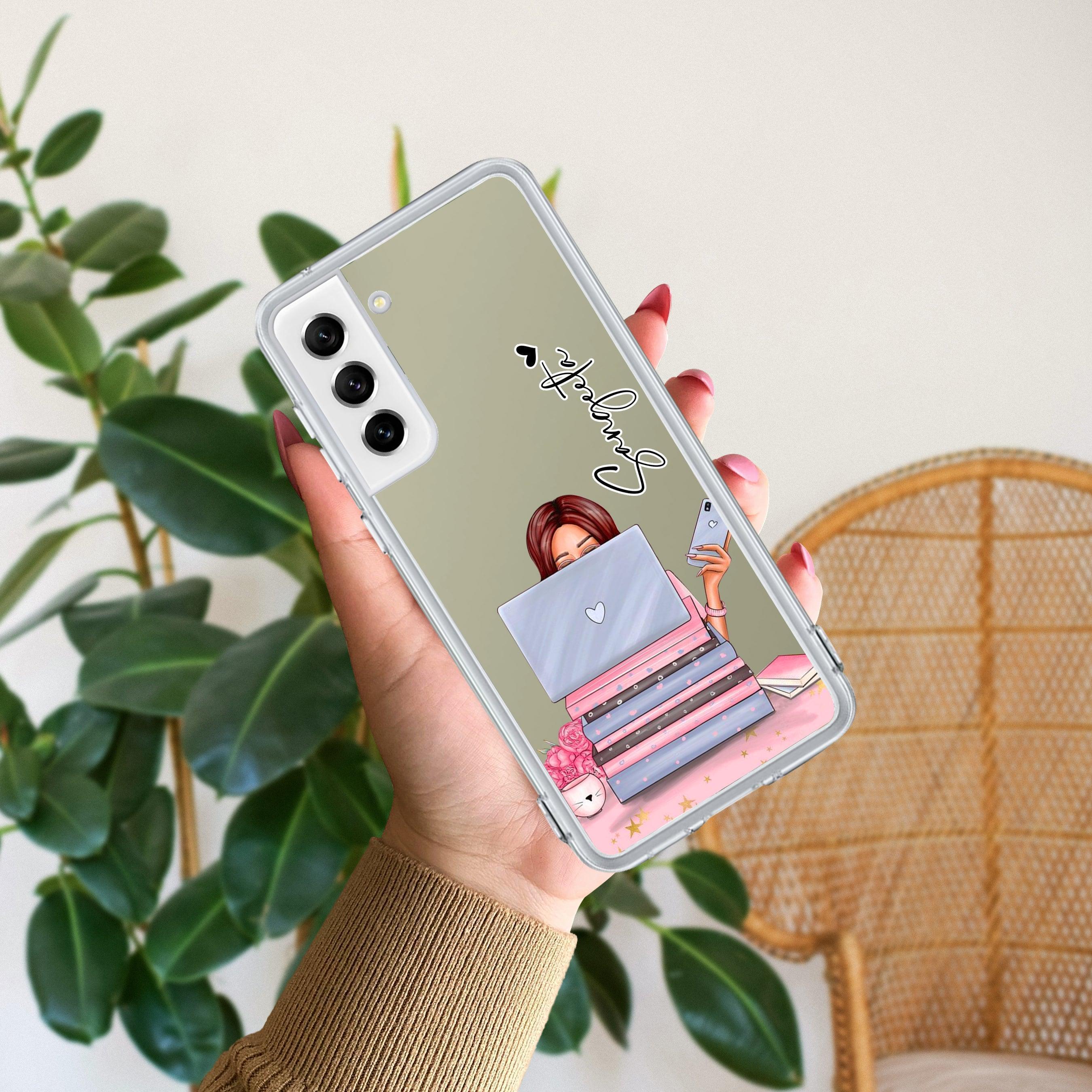 Lady Planner Customize Transparent Silicon Case For Samsung