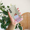 Lady Planner Customize Transparent Silicon Case For Samsung Galaxy S21 FE 5G