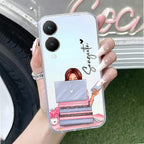 Lady Planner Customize Transparent Silicon Case For Vivo T3 5G