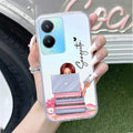 Lady Planner Customize Transparent Silicon Case For Vivo Y16