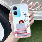 Lady Planner Customize Transparent Silicon Case For Vivo T2 Pro 5G
