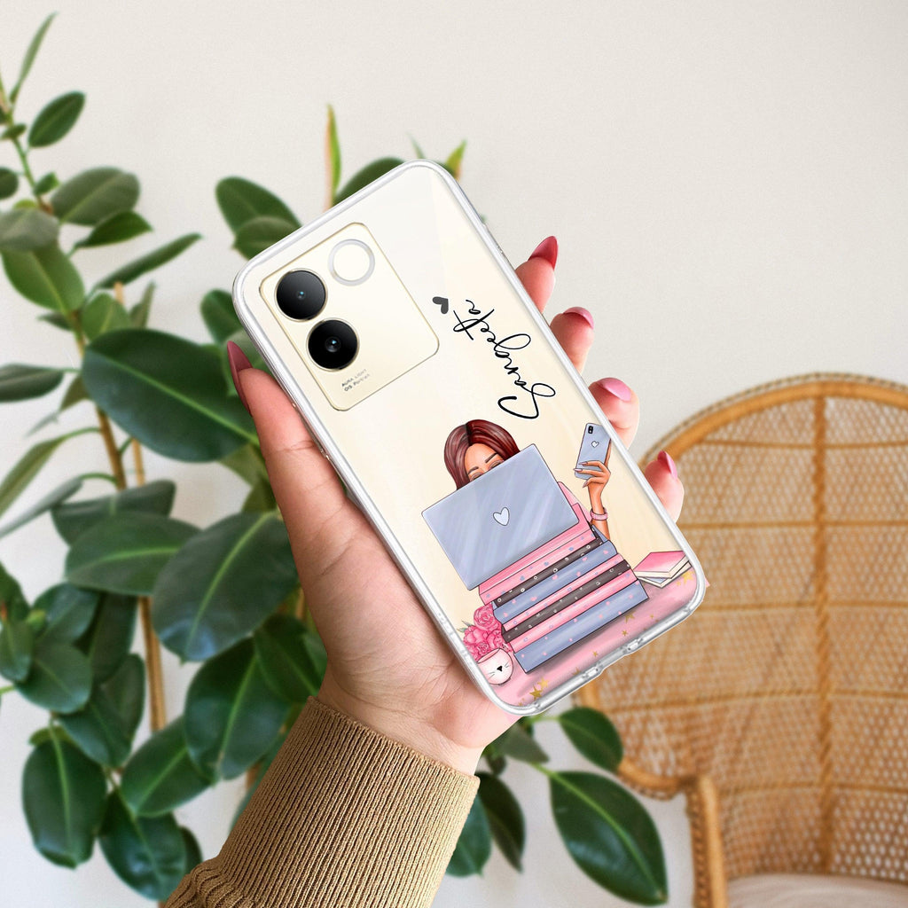 Lady Planner Customize Transparent Silicon Case For Vivo X200 Pro 5G