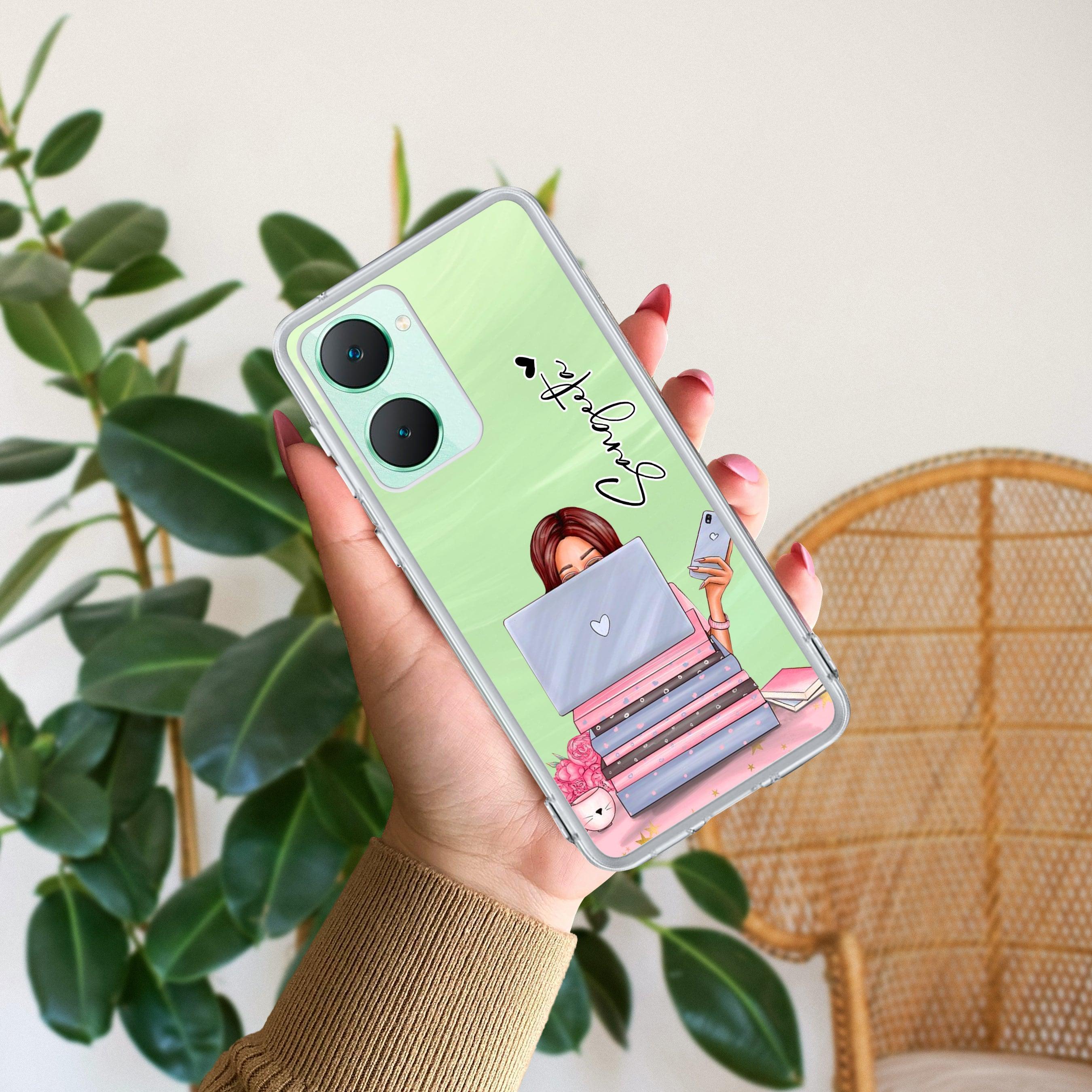Lady Planner Customize Transparent Silicon Case For Vivo V29 5G