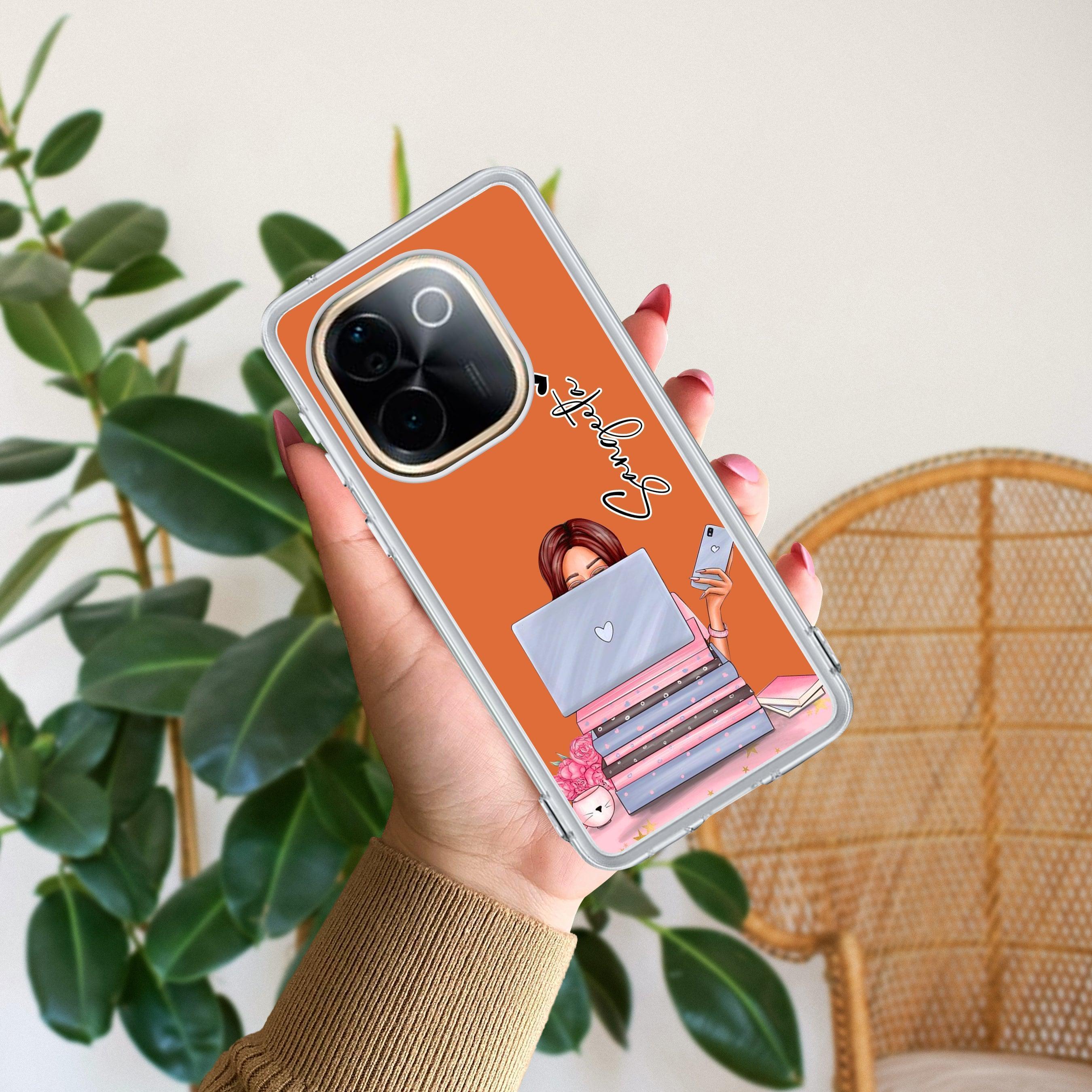Lady Planner Customize Transparent Silicon Case For Vivo Y73