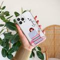 Lady Planner Customize Transparent Silicon Case For iPhone 15 Pro
