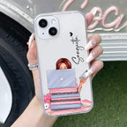 Lady Planner Customize Transparent Silicon Case For iPhone 14 Plus