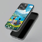 Lakeside Whimsy Glass Case Cover For iPhone - ShopOnCliQ