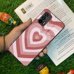 Latte Love Patter Glass Case Cover - Brown For Realme/Narzo - ShopOnCliQ