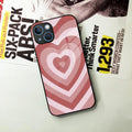 Latte Love Patter Glass Case Cover - Brown For iPhone - ShopOnCliQ