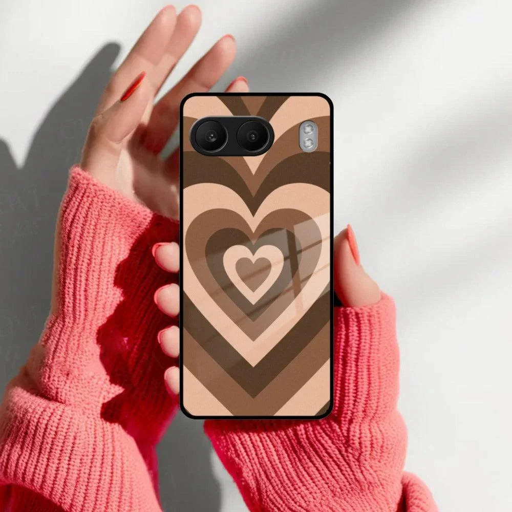 Latte Love Patter Glass Case Cover - Coffee For OnePlus - ShopOnCliQ