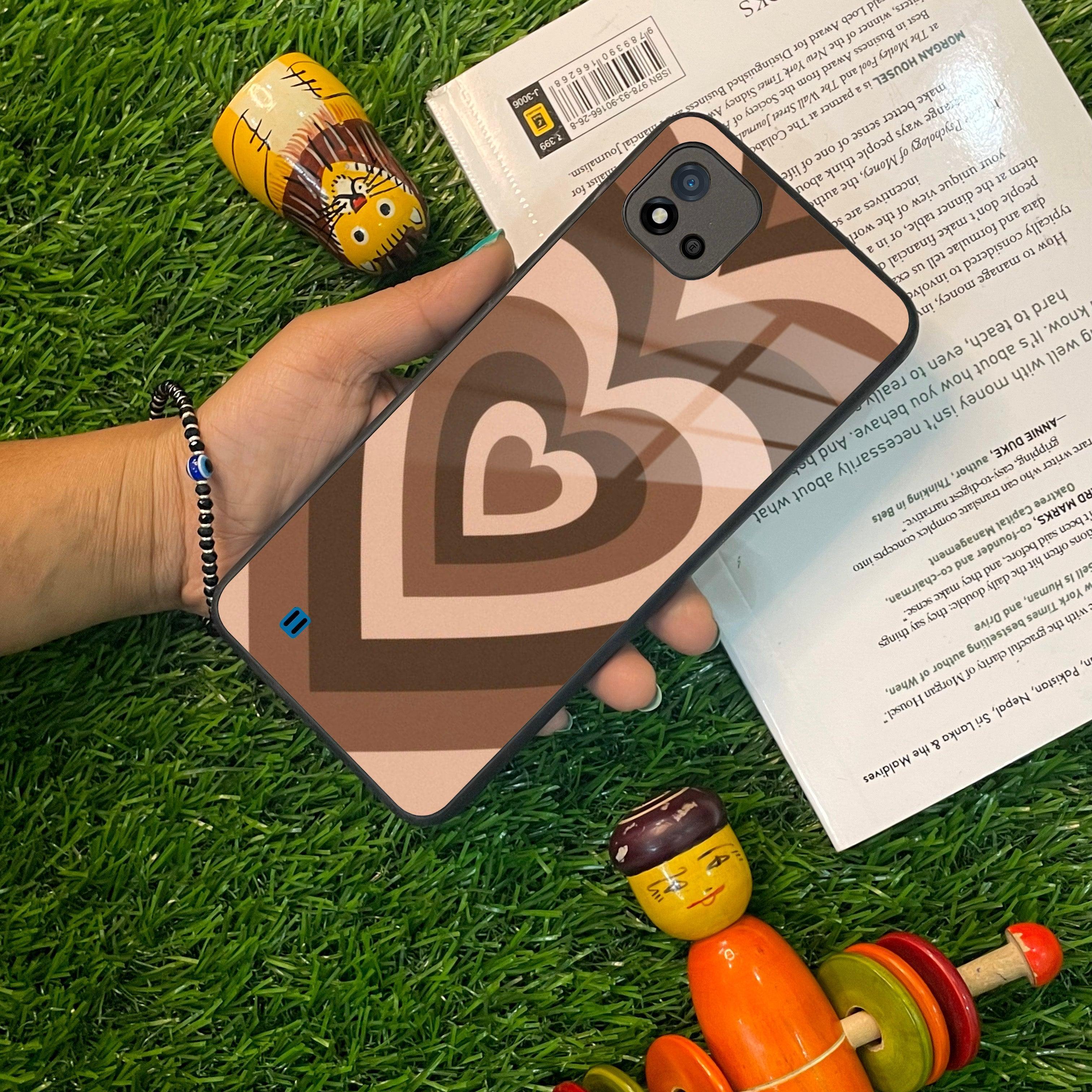 Latte Love Patter Glass Case Cover - Coffee For Realme/Narzo - ShopOnCliQ