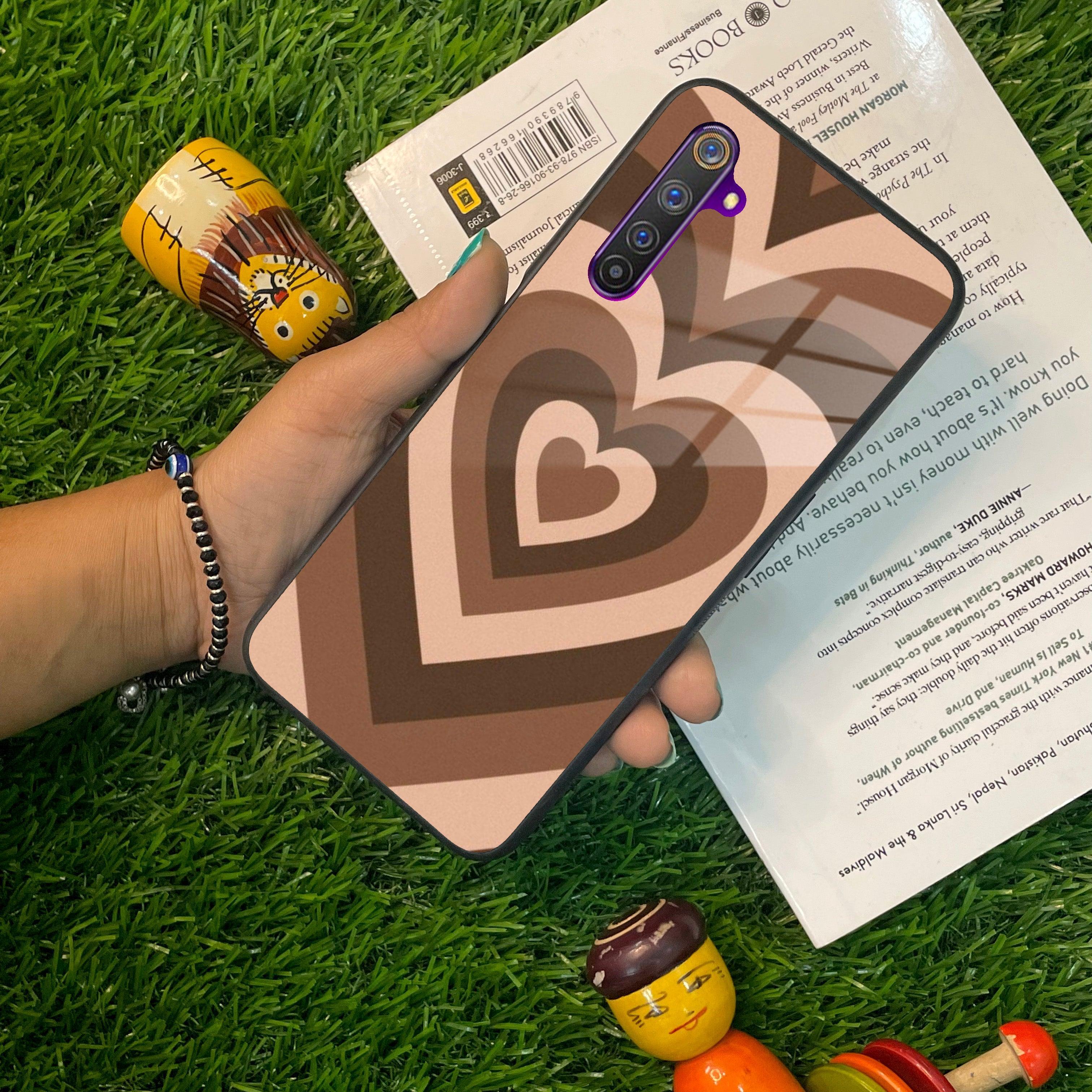 Latte Love Patter Glass Case Cover - Coffee For Realme/Narzo - ShopOnCliQ