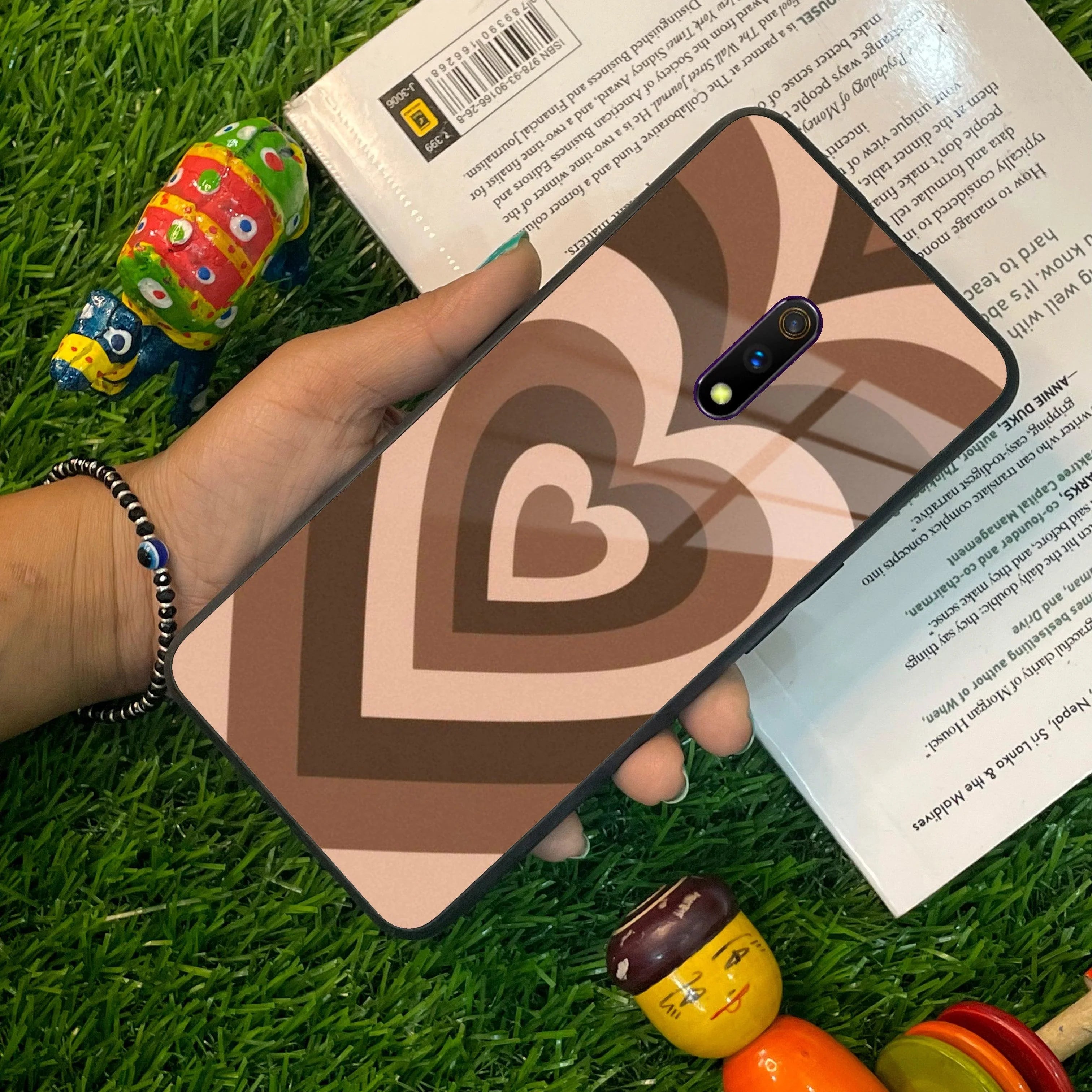 Latte Love Patter Glass Case Cover - Coffee For Realme/Narzo - ShopOnCliQ