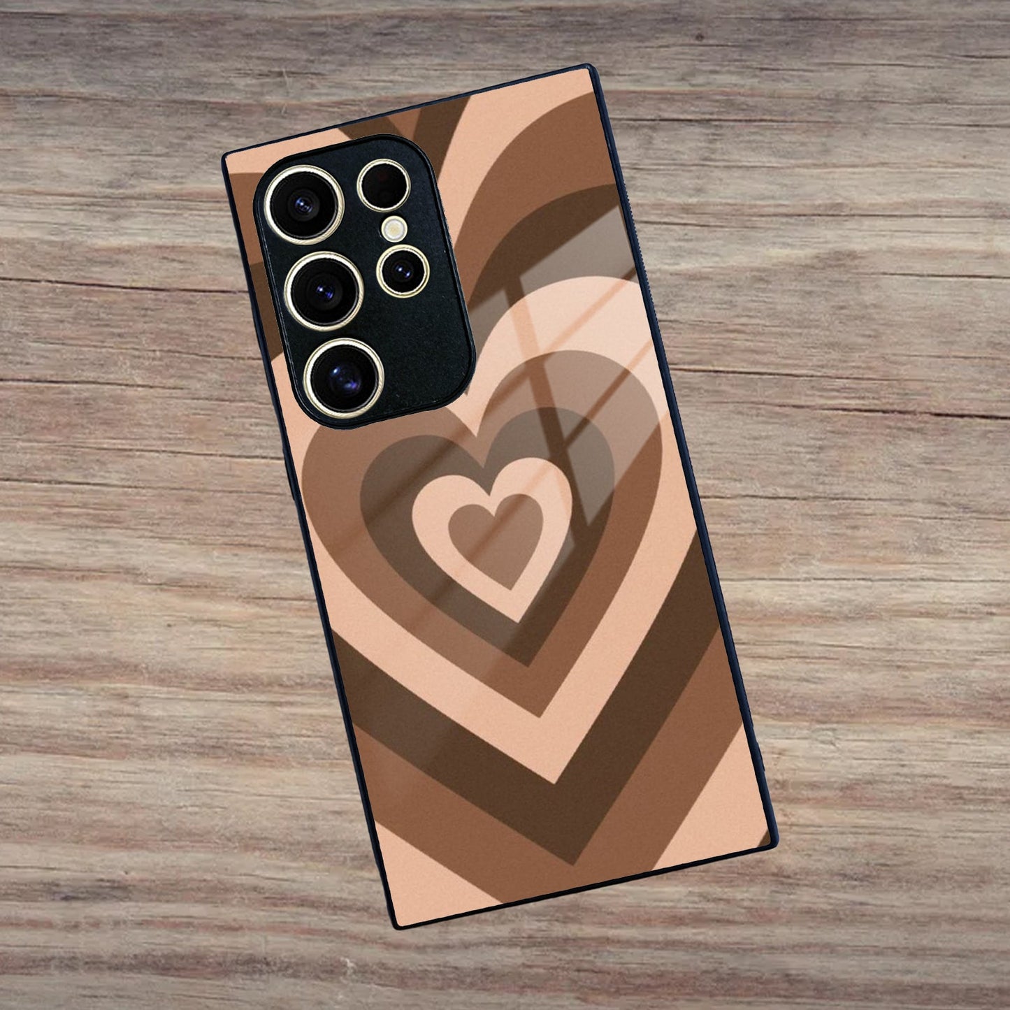 Latte Love Patter Glass Case Cover - Coffee For Samsung ShopOnCliQ