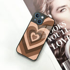 Latte Love Patter Glass Case Cover - Coffee For iPhone - ShopOnCliQ