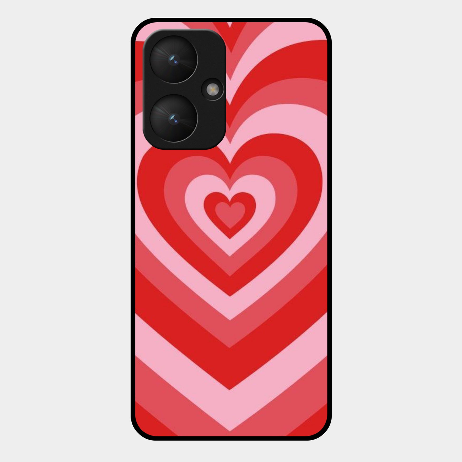 Latte Love Patter Glass Case Cover - Red Redmi/Xiaomi ShopOnCliQ