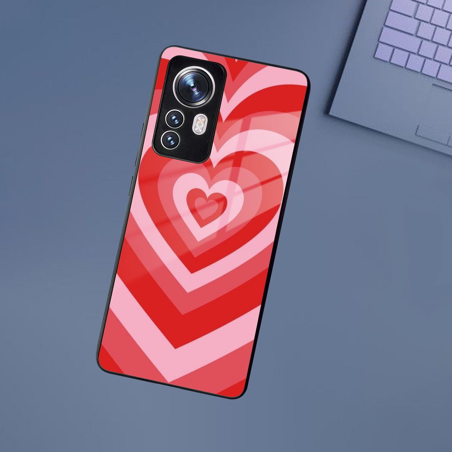 Latte Love Patter Glass Case Cover - Red Redmi/Xiaomi ShopOnCliQ