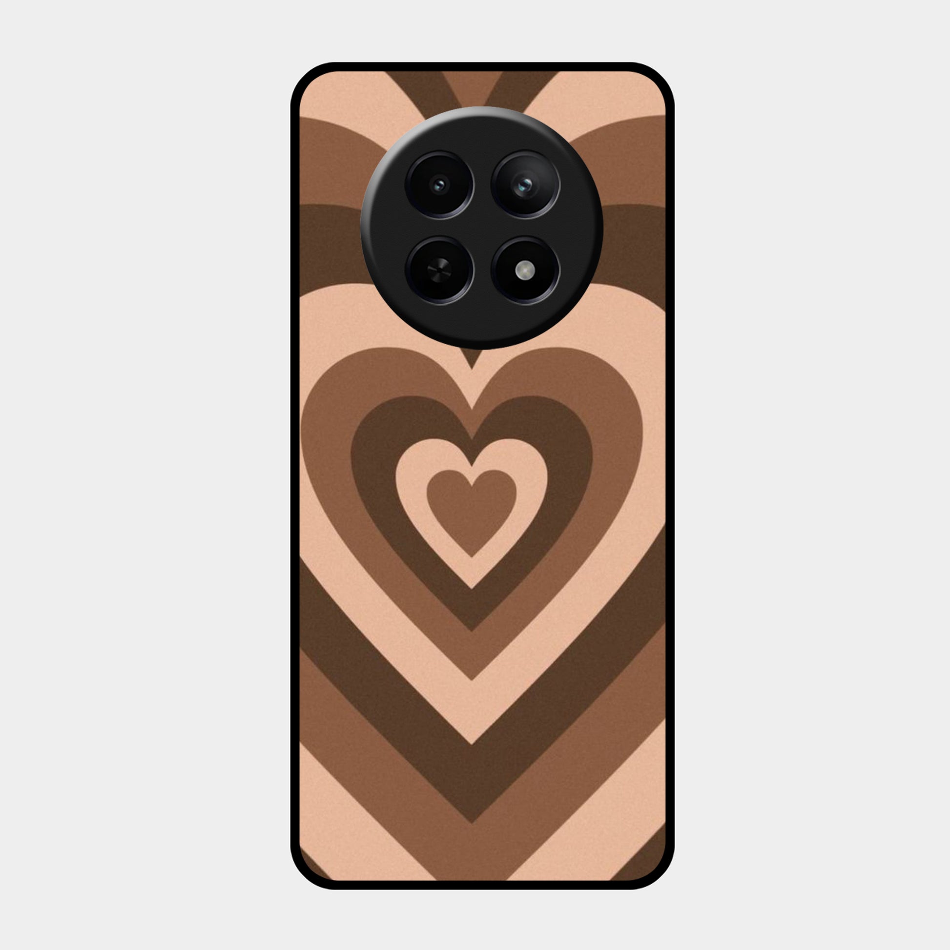 Latte Love Pattern Glossy Customised Metal Case Cover For Realme ShopOnCliQ