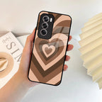 Latte Love Patter Glossy Metal Case Cover Coffee For Oppo - ShopOnCliQ