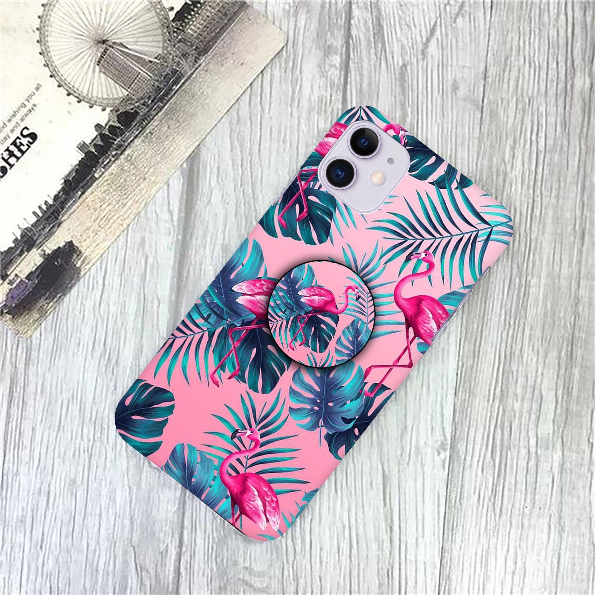 Leaf Print Slim Matte Phone Cover Case ShopOnCliQ