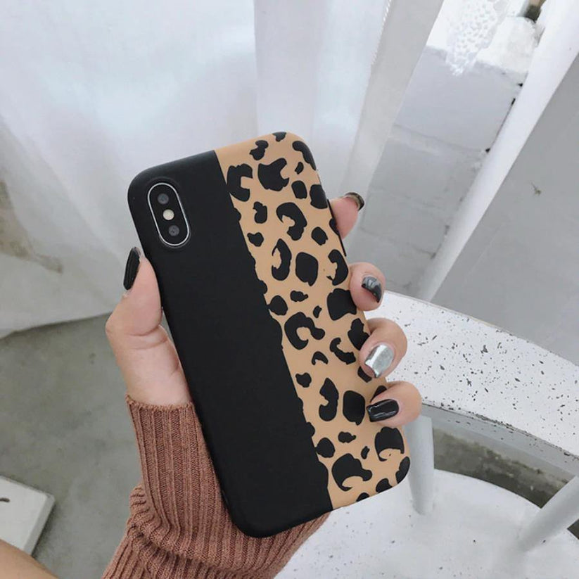 Leopard Design Slim Phone Case Cover For iPhone