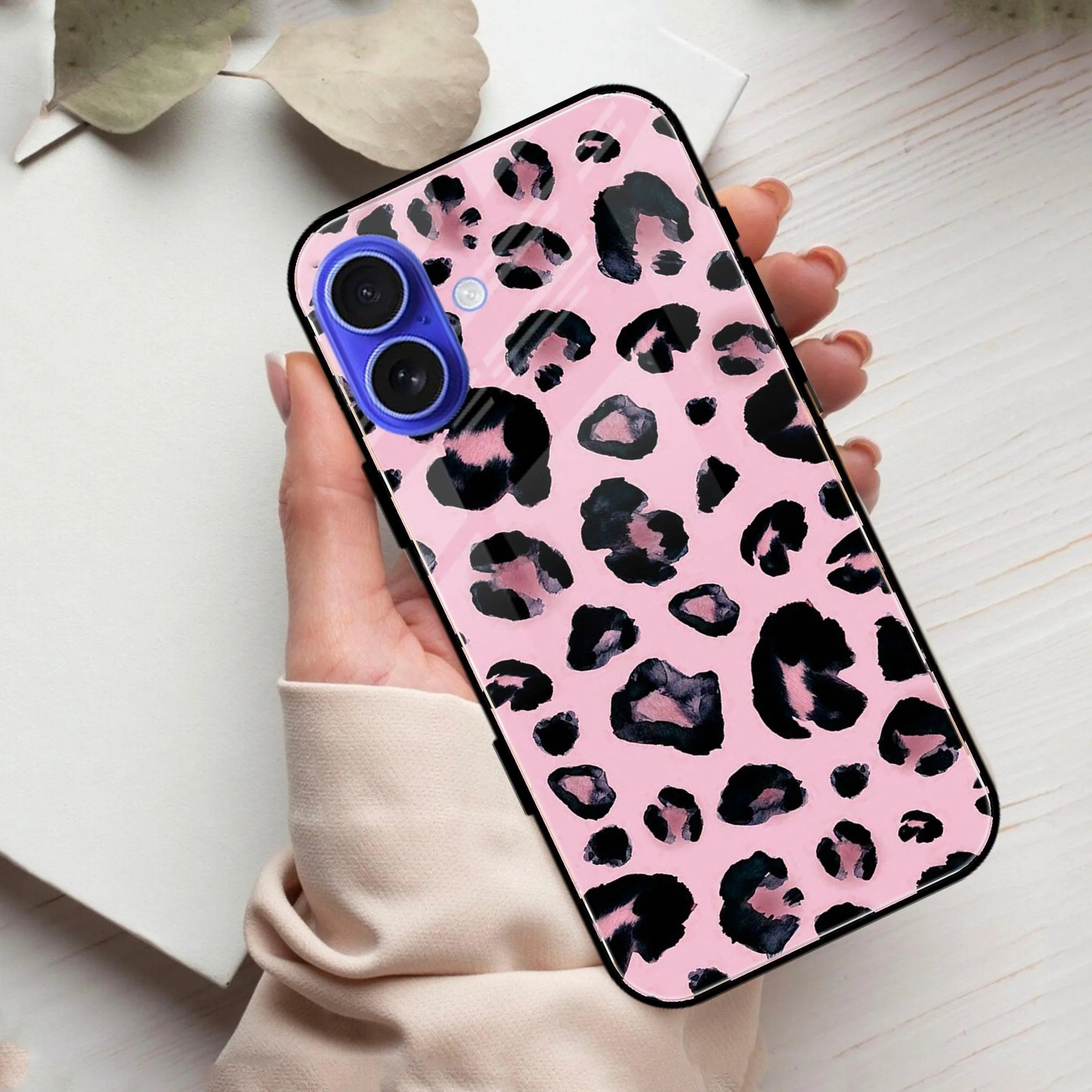 Leopard Glass Phone Case Cover For iPhone - ShopOnCliQ