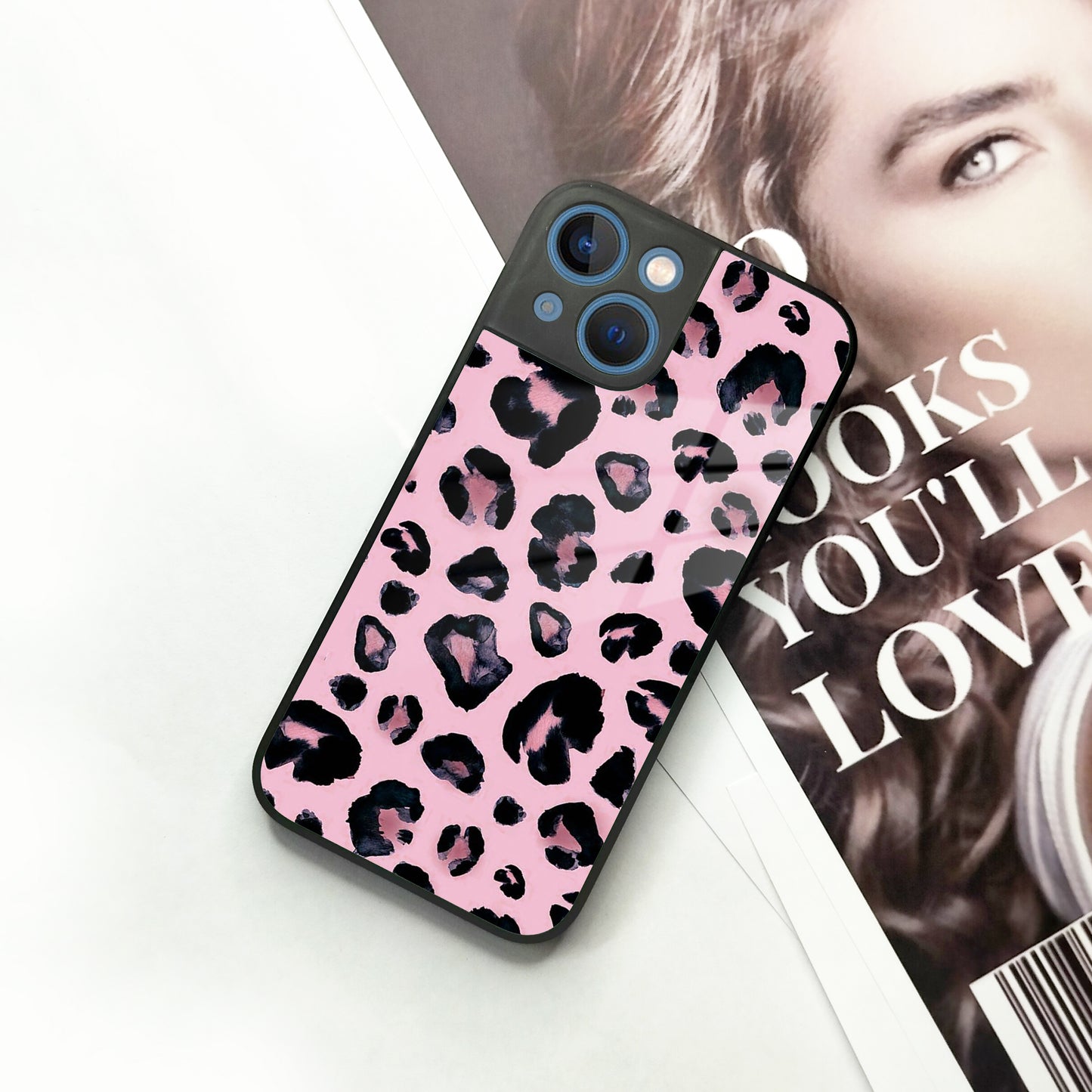 Leopard Glass Phone Case Cover For iPhone ShopOnCliQ