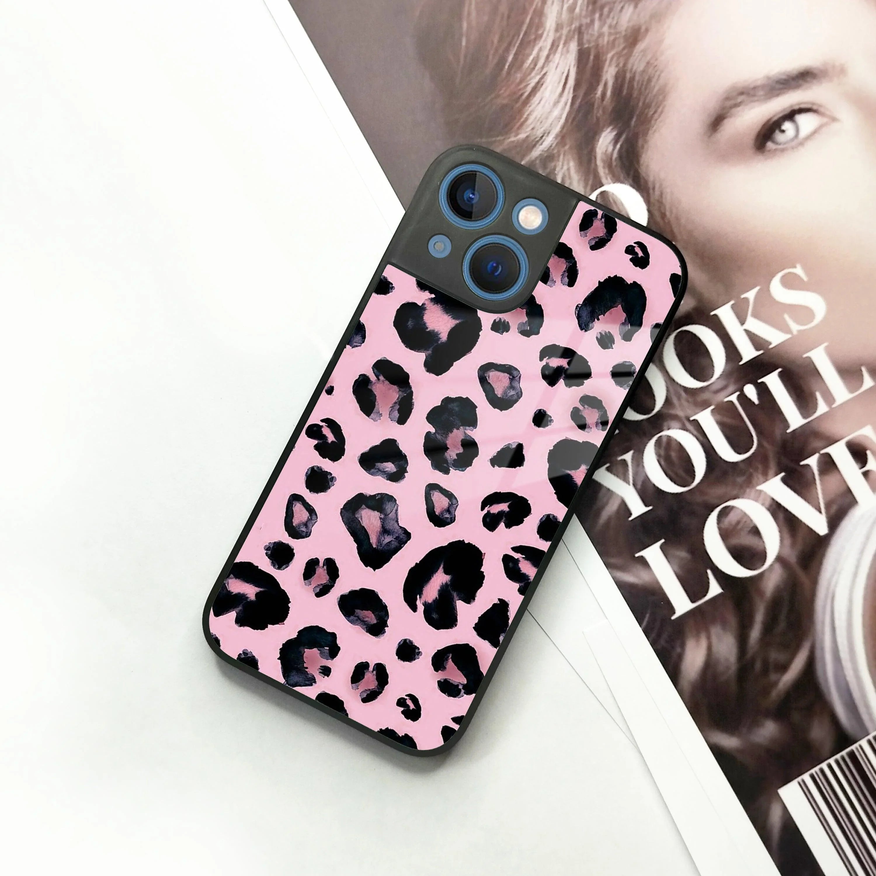 Leopard Glass Phone Case Cover For iPhone - ShopOnCliQ