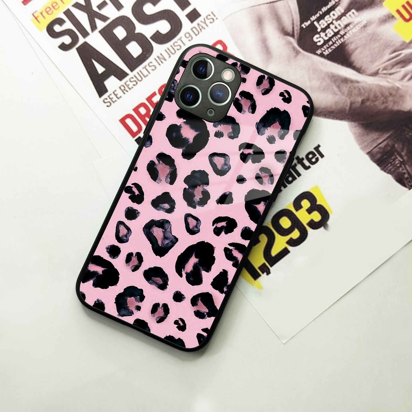 Leopard Glass Phone Case Cover For iPhone ShopOnCliQ