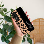 Leopard Glossy Metal Case Cover For OnePlus - ShopOnCliQ