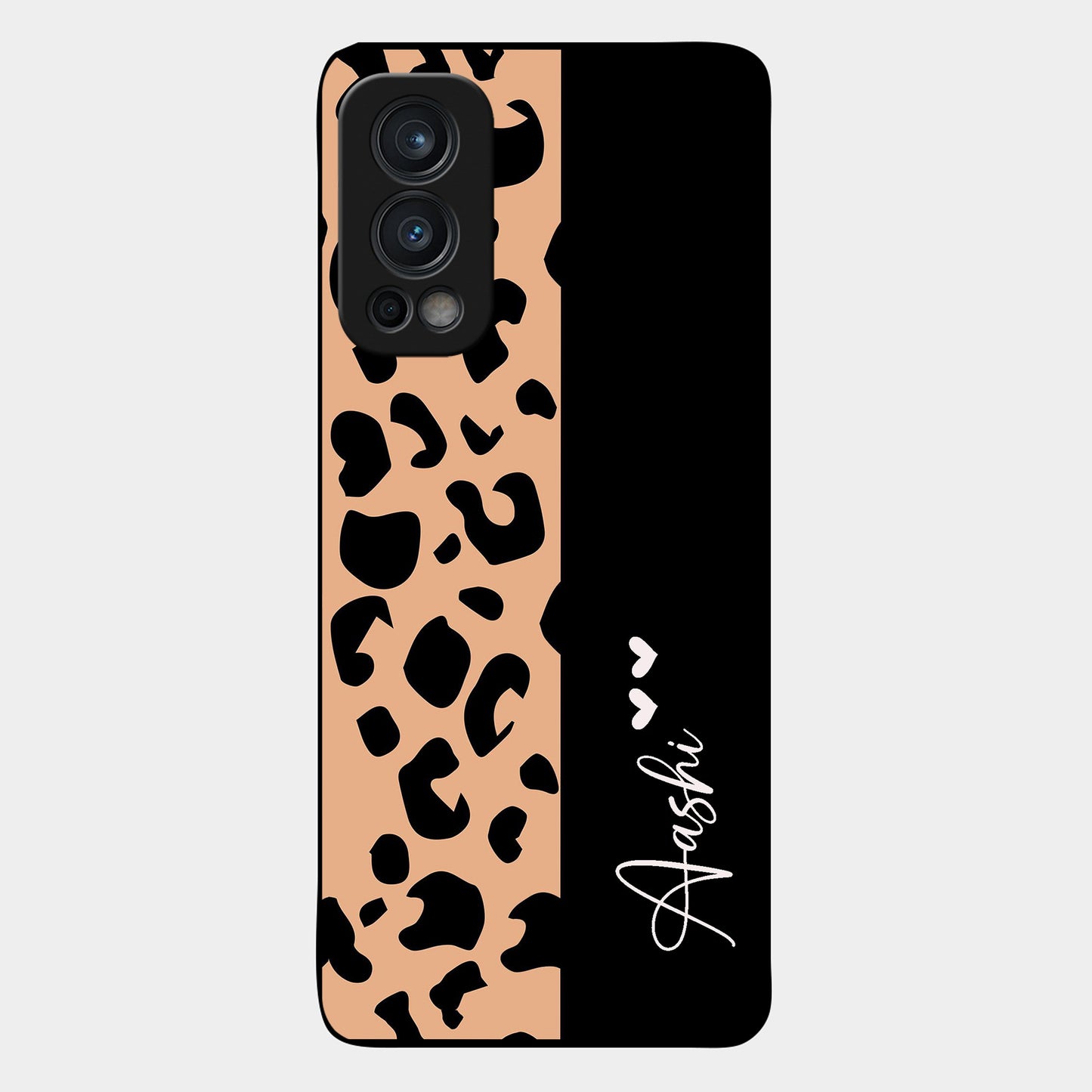 Leopard Glossy Metal Case Cover For OnePlus ShopOnCliQ