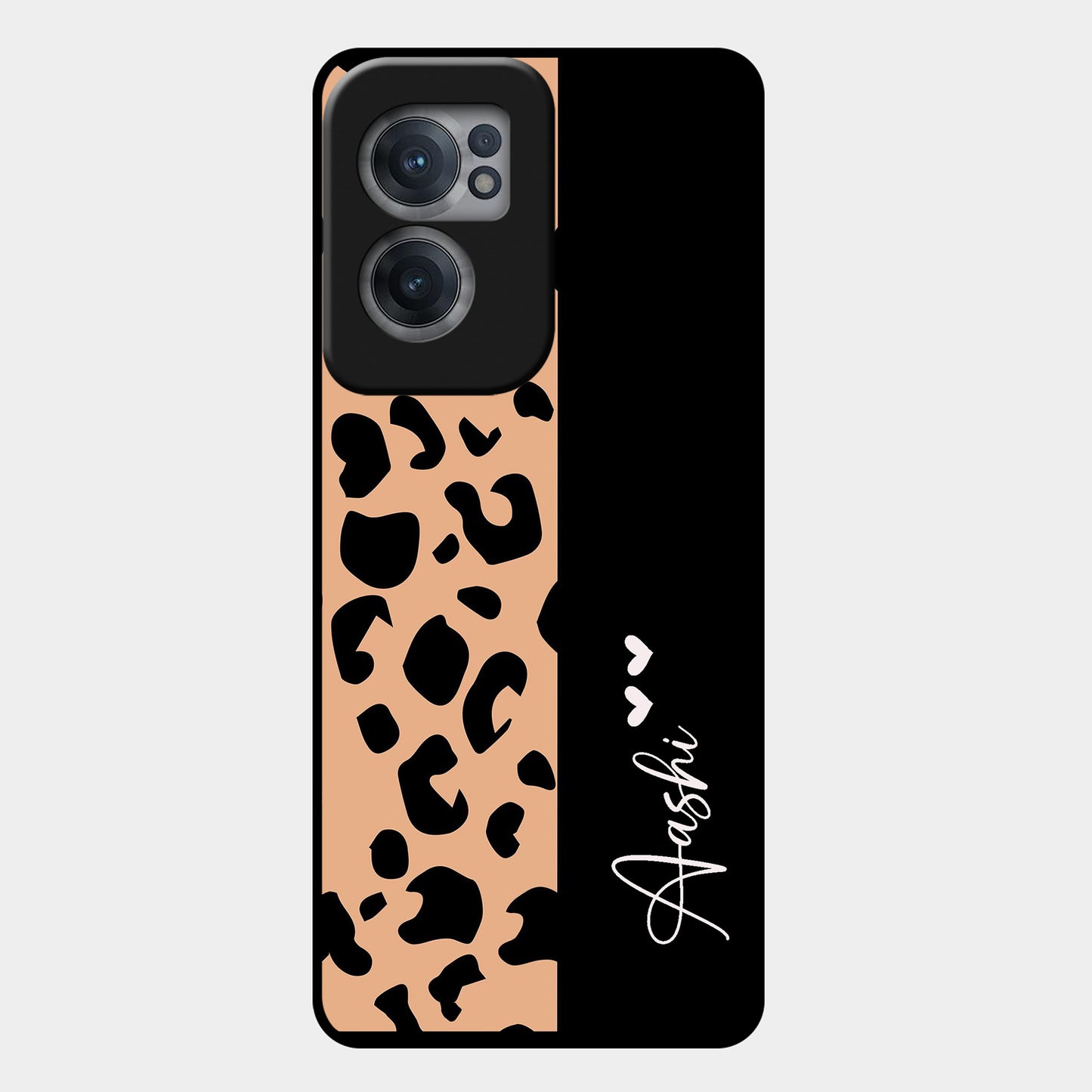 Leopard Glossy Metal Case Cover For OnePlus ShopOnCliQ