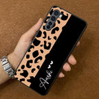 Leopard Glossy Metal Case Cover For OnePlus - ShopOnCliQ