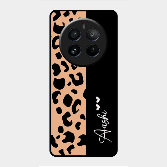 Leopard Glossy Metal Case Cover For Realme ShopOnCliQ