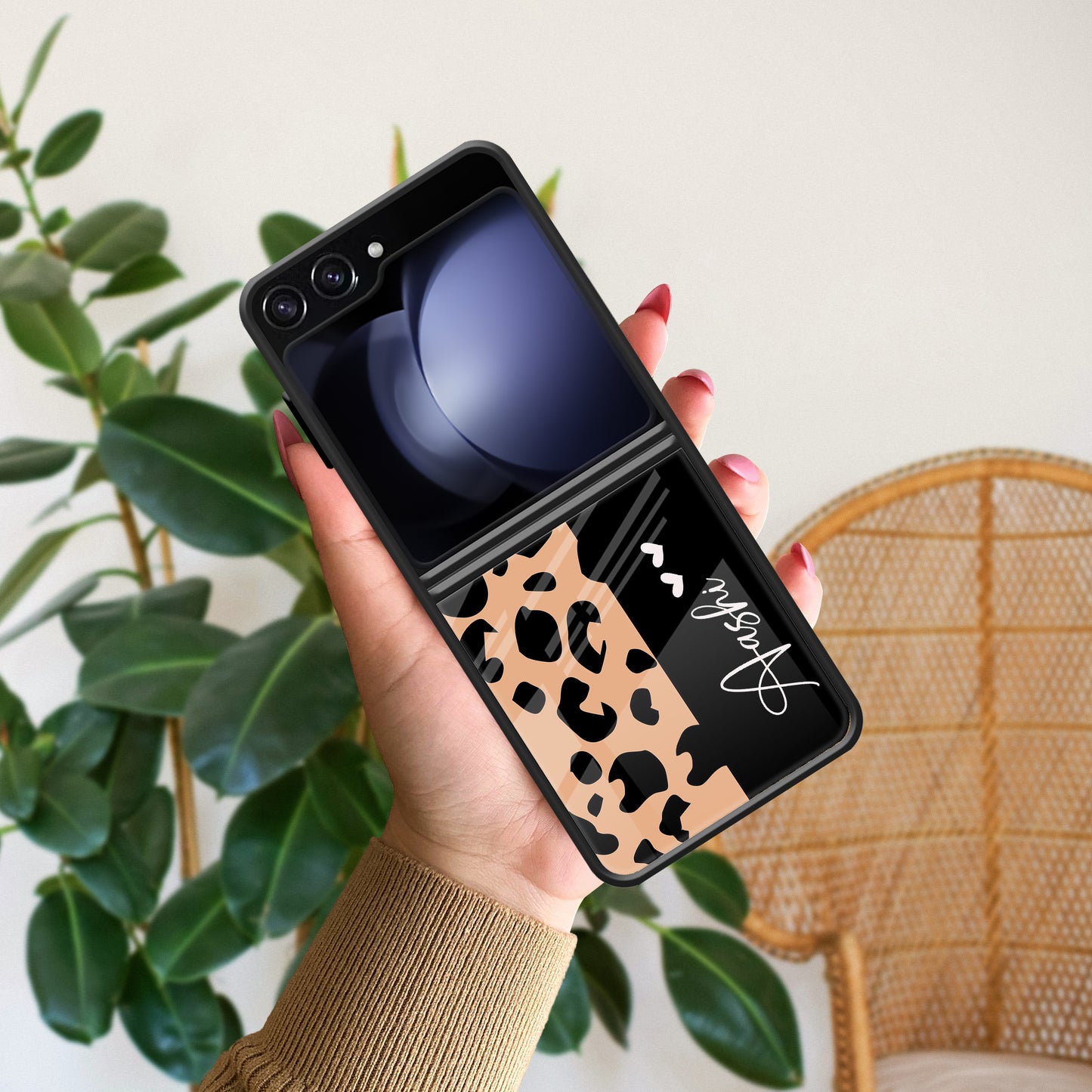 Leopard Glossy Metal Case Cover For Samsung ShopOnCliQ