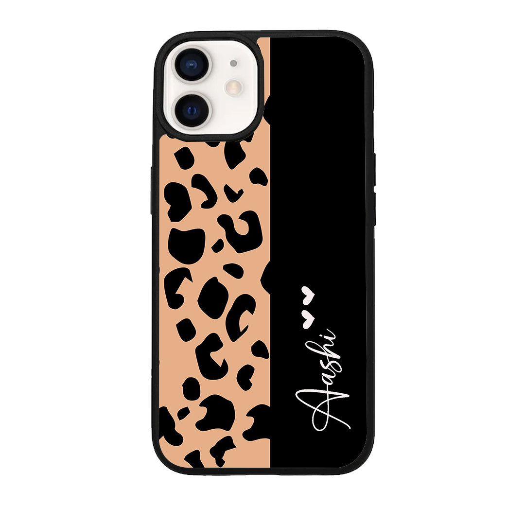 Leopard Glossy Metal Case Cover For iPhone ShopOnCliQ