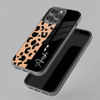 Leopard Glass Case Cover For iPhone - ShopOnCliQ