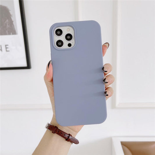 Liquid Silicon Case For iPhone (Azure) - ShopOnCliQ