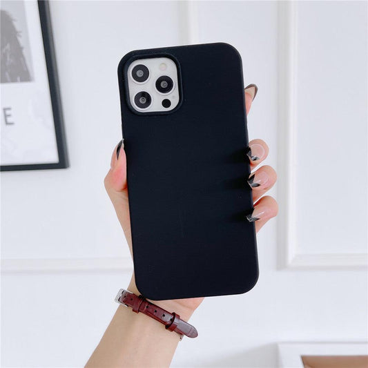 Liquid Silicon Case For iPhone (Jet Black) - ShopOnCliQ