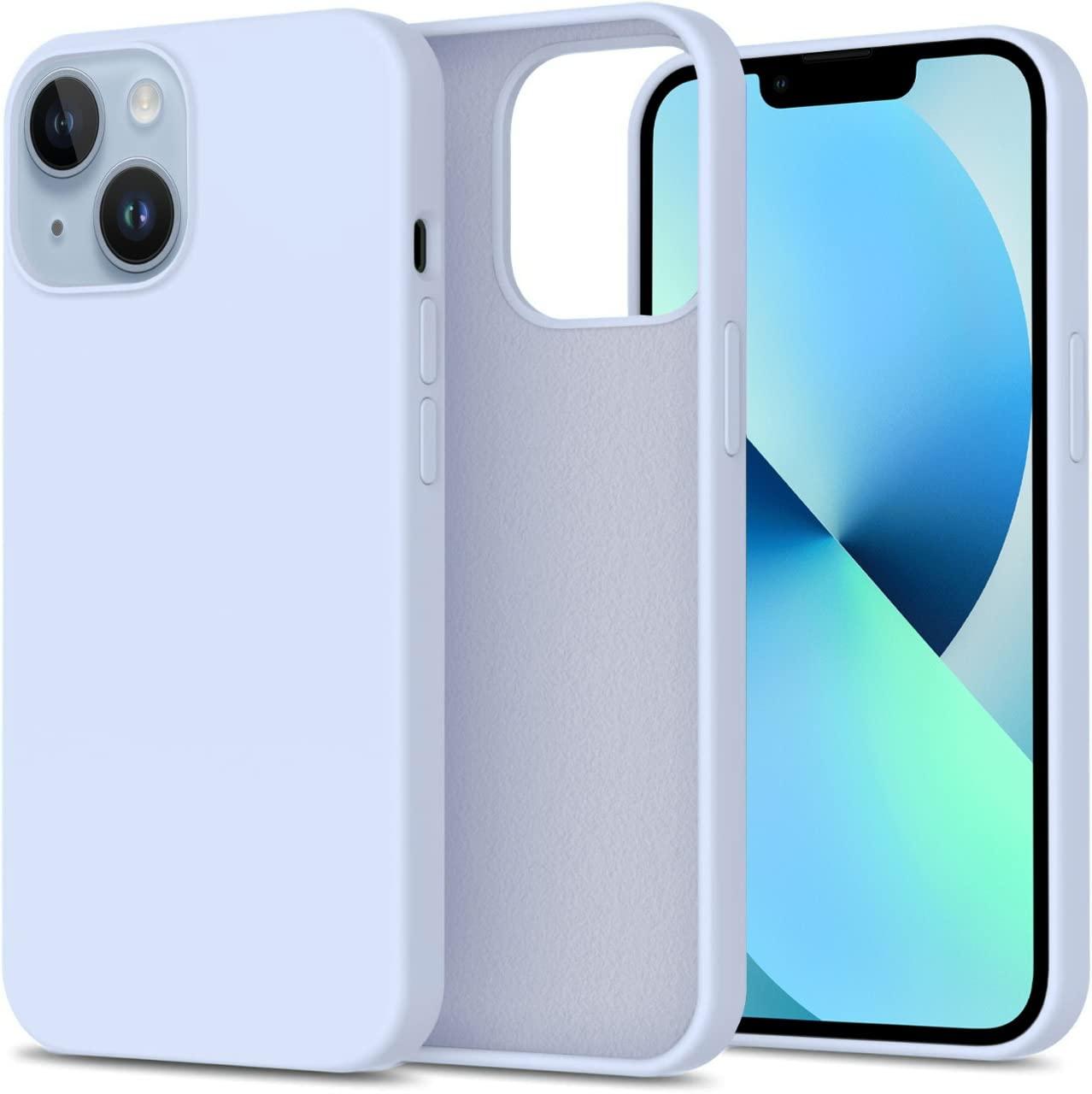 Liquid  Silicon  Case  For iPhone (Lilac) ShopOnCliQ