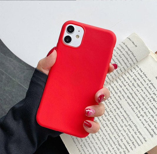 Liquid  Silicon  Case For iPhone (Red) ShopOnCliQ