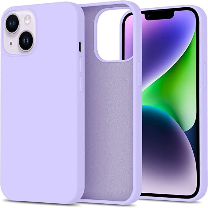 Liquid Silicon Case For iPhone (Viola) - ShopOnCliQ