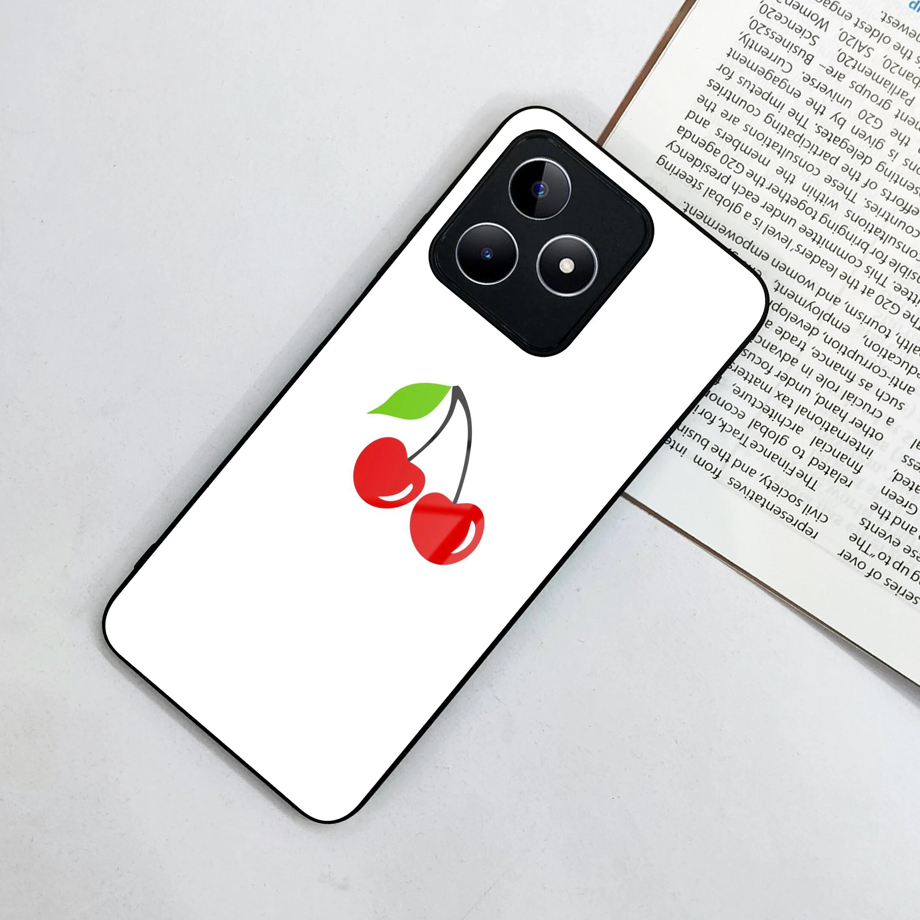 Cherry Glass Case Cover For Realme/Narzo - ShopOnCliQ